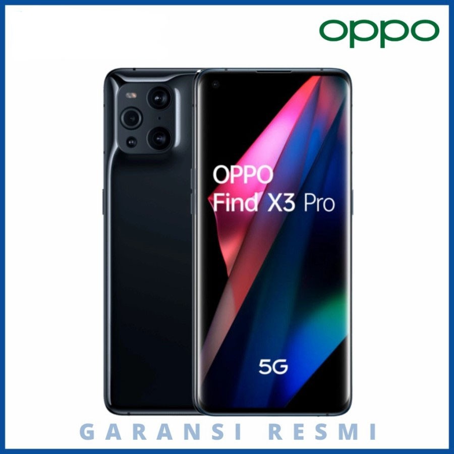 OPPO FIND X3 PRO 12/256 - SNAPDRAGON 888 - GARANSI RESMI OPPO