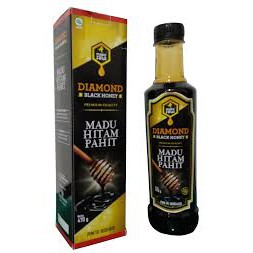 

Madu Hitam Pahit plus Popolis Diamond Black Honey @470gr Herbal Diabetes