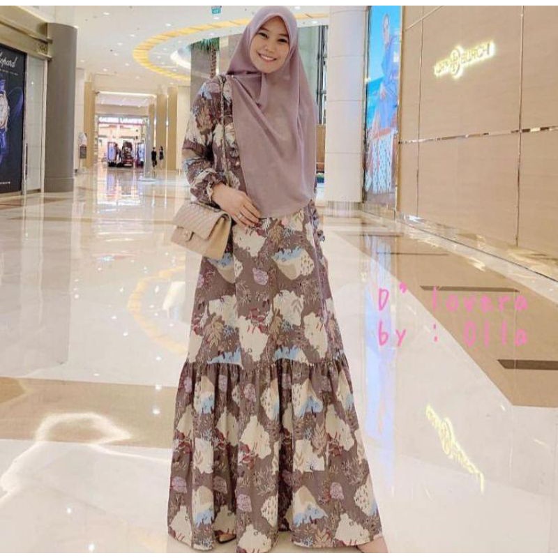 Gamis Dewasa Maudy Dress D'Lovera ORI