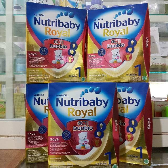 BISA  COD BAYAR DI TEMPAT Nutribaby Royal Soya 1 Acti DuoBio 350gr
