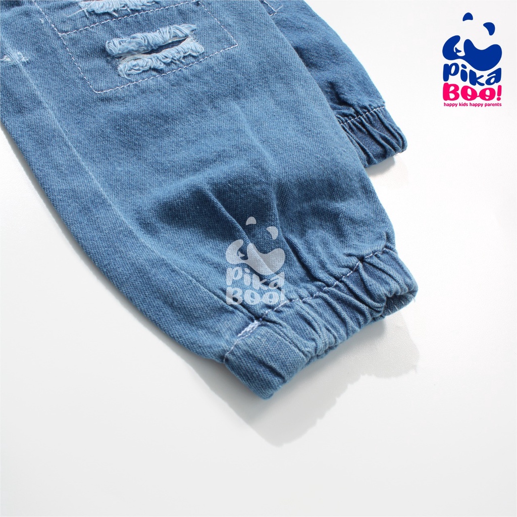 PIKABOO-Jeans Anak Jogger Ripped Genki Unisex (1-8 Tahun)