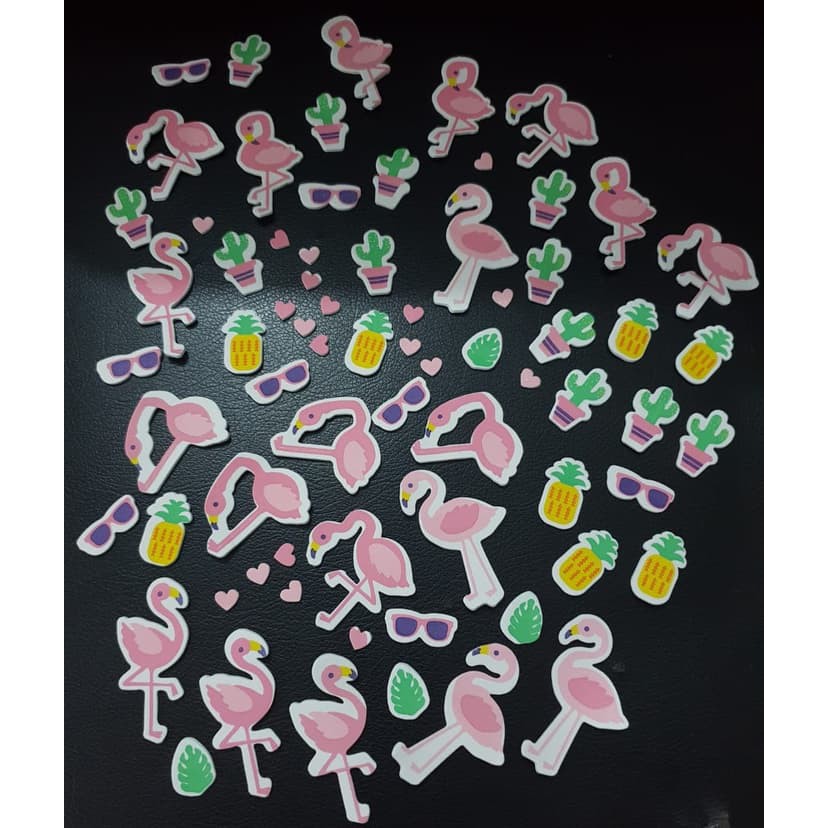 

Promo KEPERLUAN STATIONERY STICKER FOAM FLAMINGO FOAM STICKER ISI 60 PCS Murah