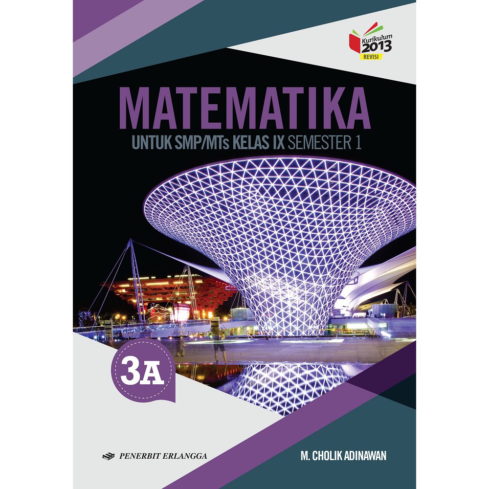 Buku Erlangga Matematika Smp Jl 3a K13n 0035100341 Shopee Indonesia