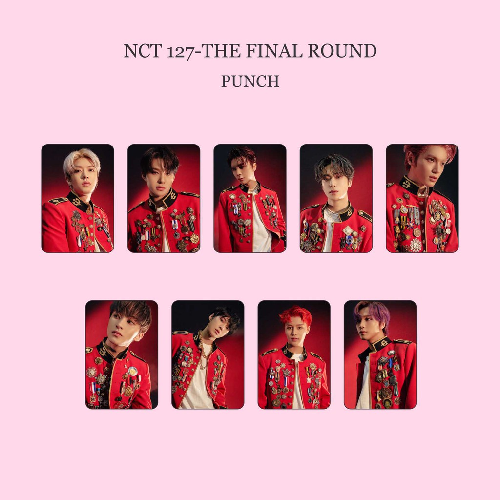 Photocard Set NCT 127 The Final Round-PUNCH