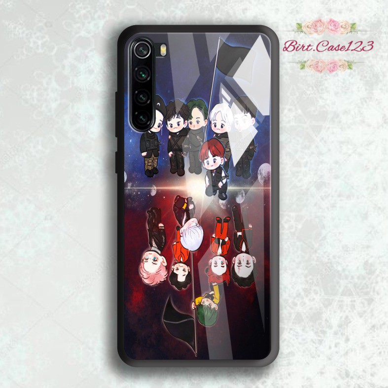 BC Case softcase silikon Gambar EXO back case glass oppo samsung vivo xiaomi realme iphone all type