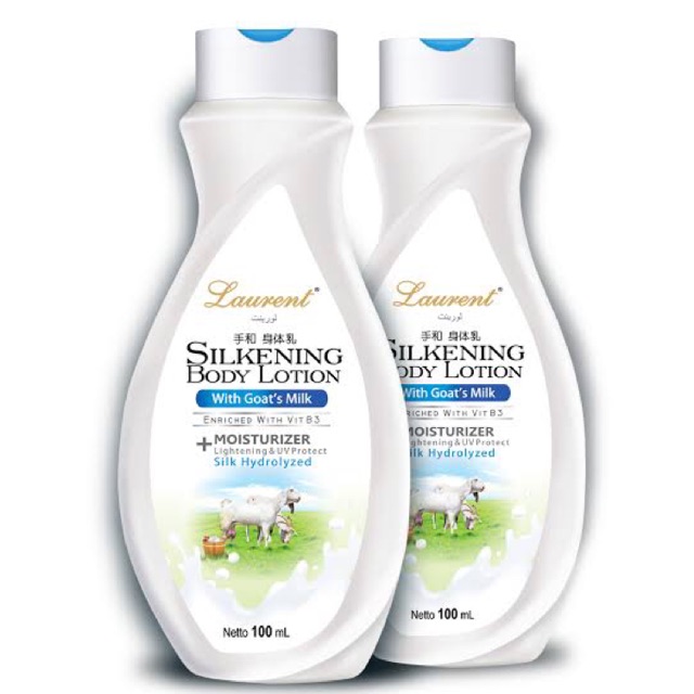 LAURENT SILKENING BODY LOTION 100 Ml &amp; 200 ML @MJ