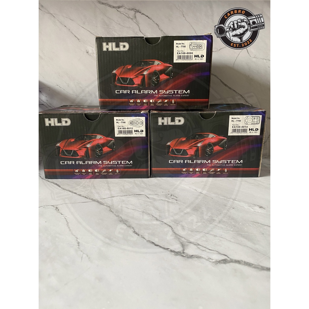 Alarm Mobil HLD / Alarm Mobil HLD Tuktuk / Alarm HLD Premium Universal