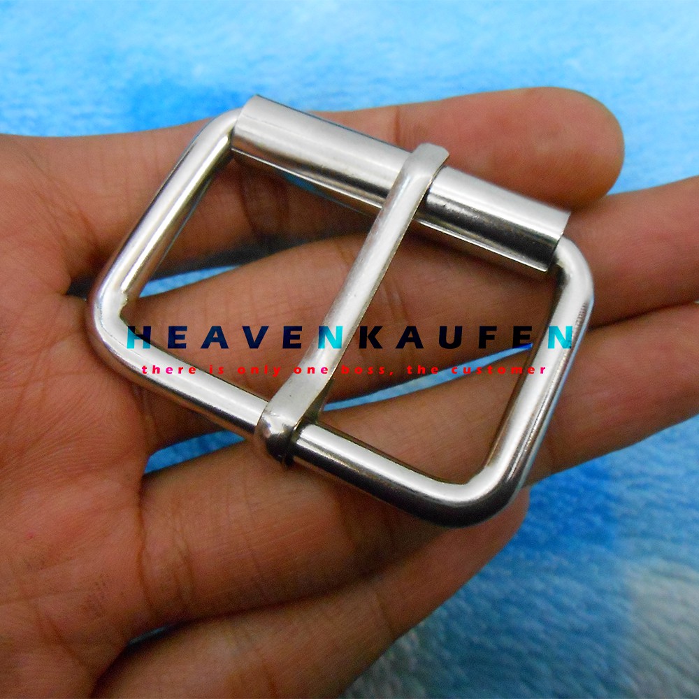 Gesper Rol / Ring Gesper 3,8 cm Nikel Silver Tebal