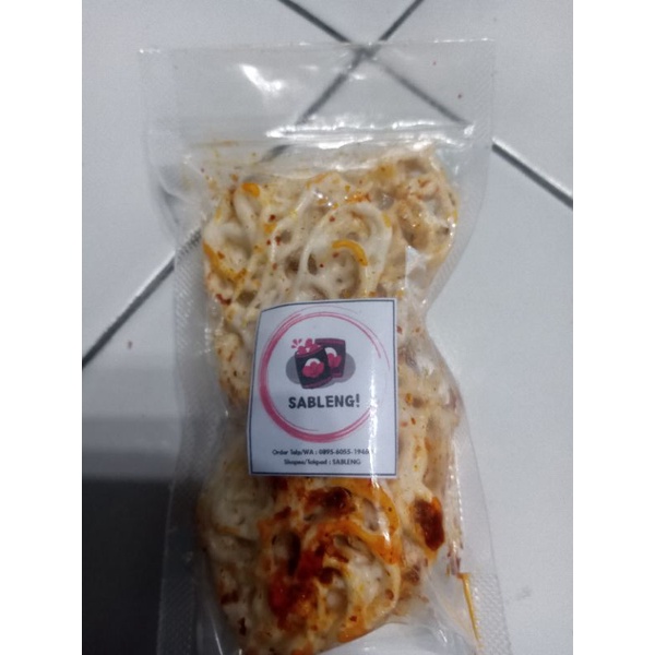 

Seblak Kering/Kerupuk Cikruh Bantat/Sebring Pedas