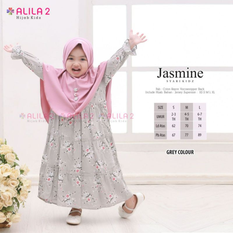 GAMIS ANAK JASMINE BY ALILA