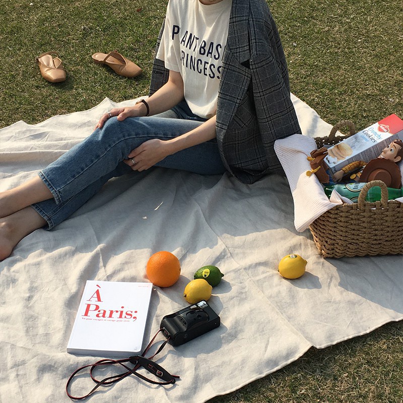 TERMURAH Kain Background Foto - Kain Background Foto Aesthetic Vintage Minimalis Kain Putih Piknik