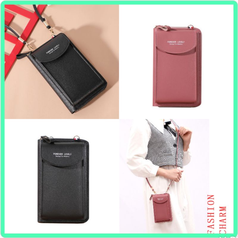 EV T 1012 Tas Selempang Mini  Wanita Dompet PocketTempat HP