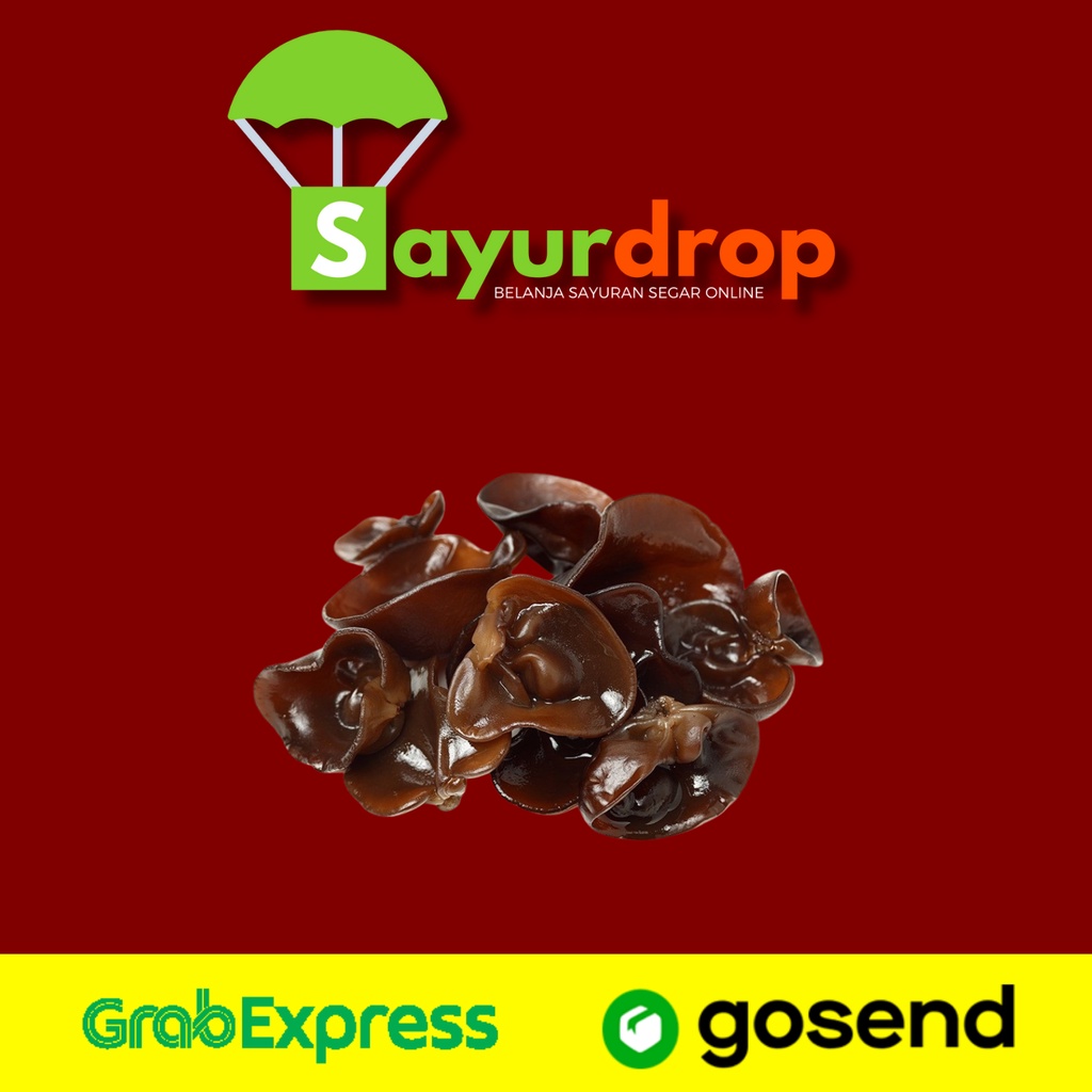 

Jamur Kuping 100 Gram - Segar Higienis Murah Cepat - Instant/Same Day Delivery (Sayurdrop)
