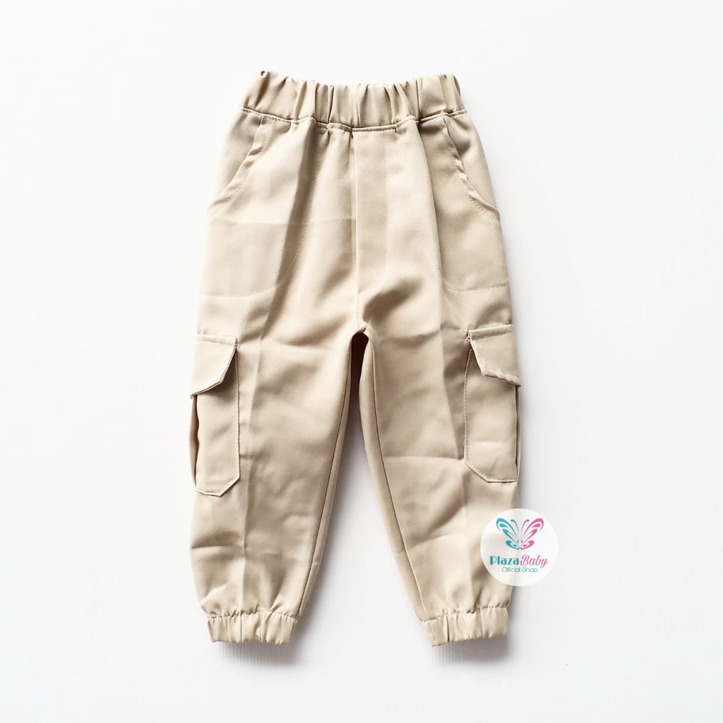 Plazababyku CELANA PANJANG CARGO A celana pants anak laki premium