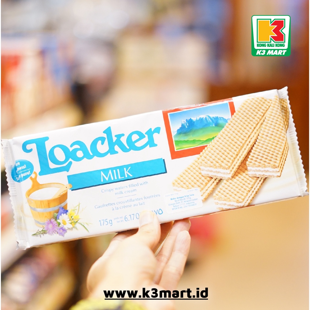 

Loacker Milk 175gr