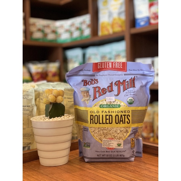 

Bob’s Red Mill Organic Gluten Free Rolled Oats 907 gr