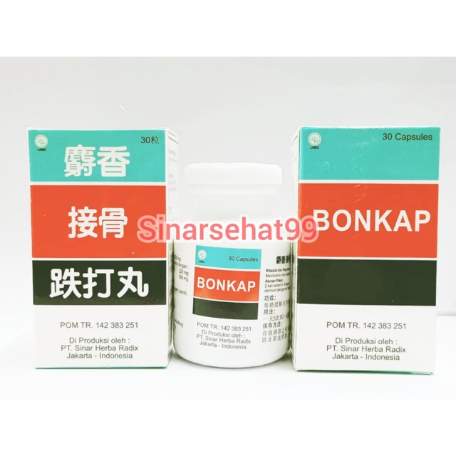 BONKAP the musk fracture bone joining pill obat patah tulang, luka dalam dan nyeri sendi