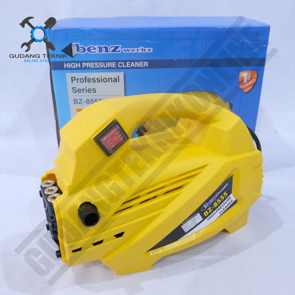 Alat Mesin Cuci Motor Mobil Steam BZ8555 AP-JC8570 BENZ / Jet Cleaner BENZ BZ8555 - High Pressure Washer BENZ BZ 8555