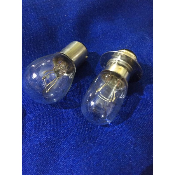 044// 1set Bohlam lampu motor depan belakang standar bebek matic dan lain lain-2