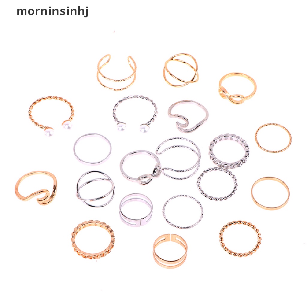 10pcs / Set Cincin Untuk Wanita