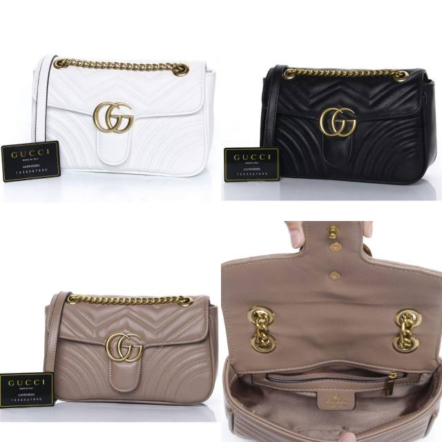 Gucci GG(02)Marmont Matelasse shoulder bag 1732