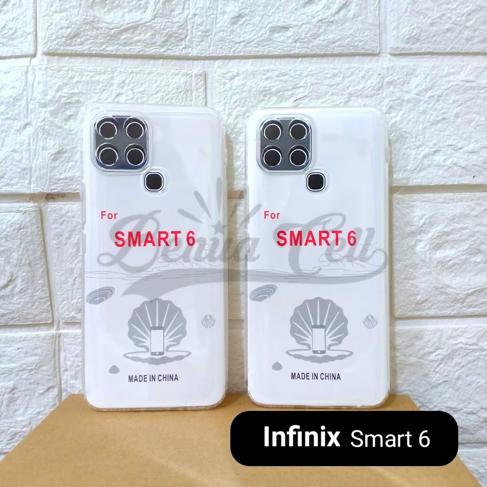 CASE INFINIX SMART 6 NFC SMART 6 - SOFTCASE CLEAR HD INFINIX SMART 6 NFC