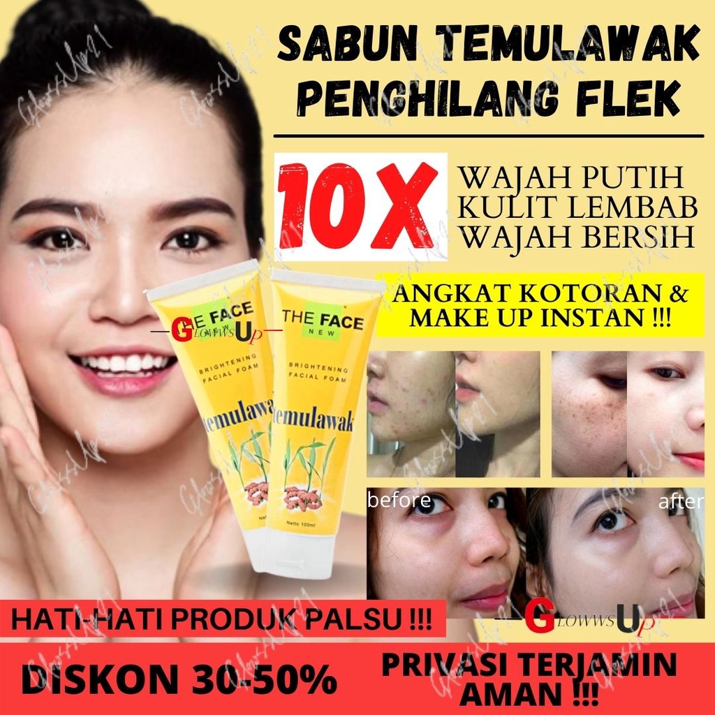 THE FACE TEMULAWAK FACIAL TREATMENT ORIGINAL BPOM 110ml