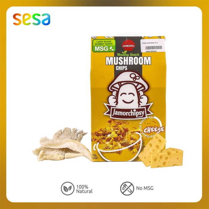 

Jamorchipsy Keripik Jamur Cheese 70 g