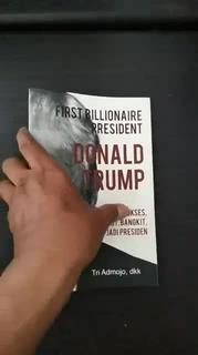 Jual Buku Biografi: First Billionaire President Donald Trump | Shopee