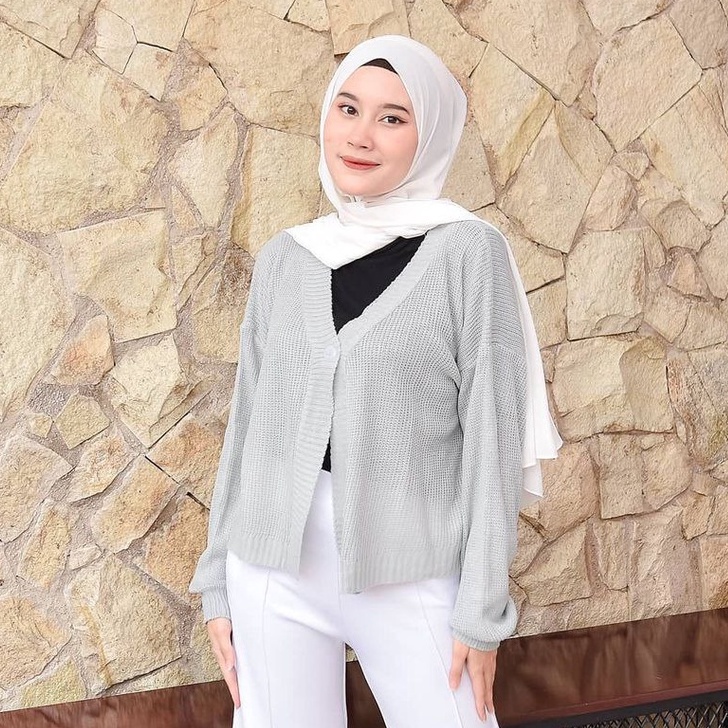 Nara Grosir - Luna Knitted Cardy | Cardigan Wanita