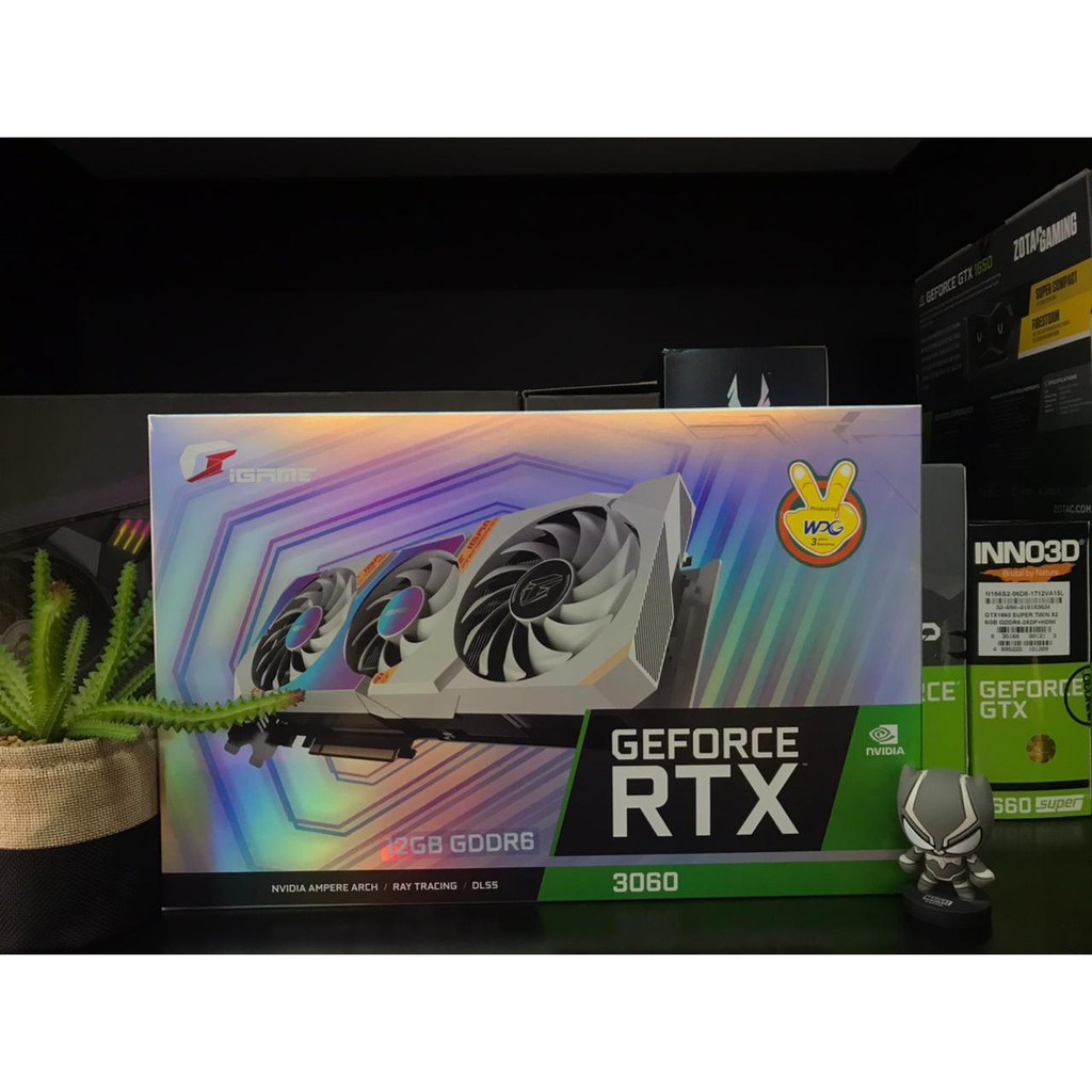 COLORFUL RTX 3060 iGAME ULTRA W OC 12G-V VGA NVIDIA GEFORCE RTX3060 WHITE 12GB