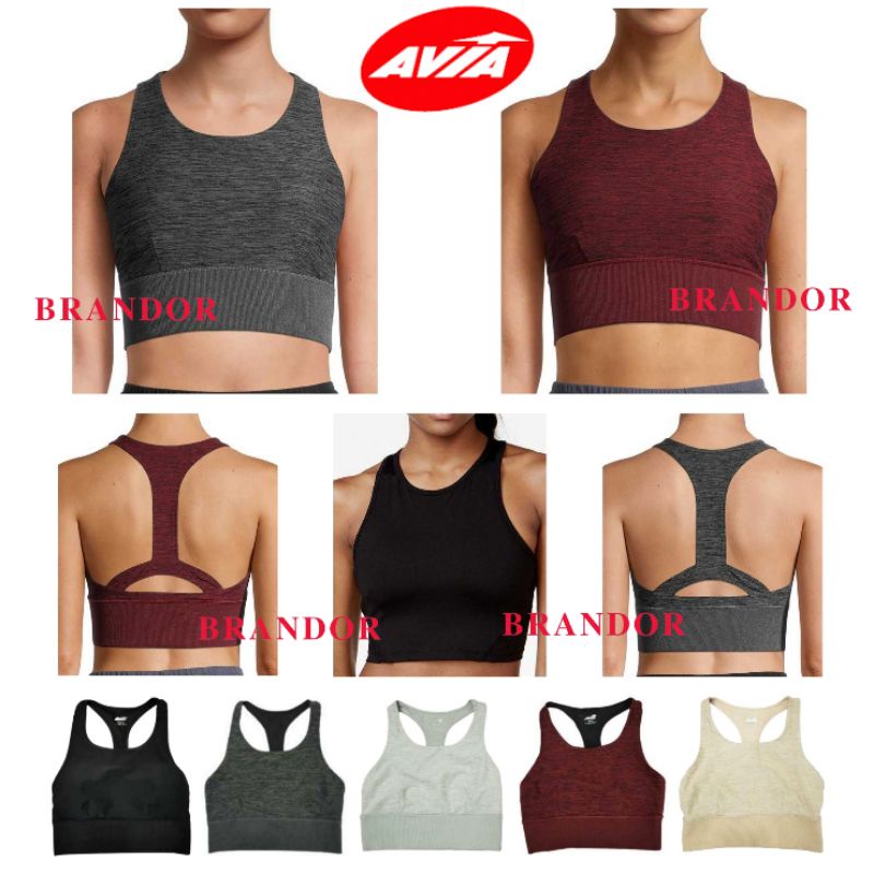 Brandor - LONG LINE SPORT BRA PADDED By AVIA ( avbs78 )