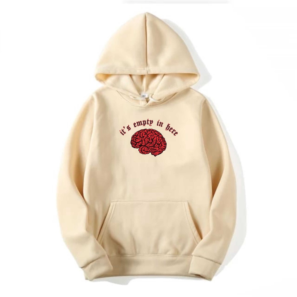 Human Brain Jumper Hoodie II Human Brain Sweater Hoodie II Sweter Oblong Topi SIZE M - XL ( Pria &amp; Wanita / Anak &amp; Dewasa )