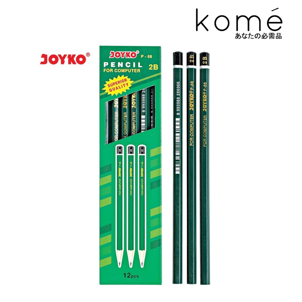 Joyko Pencil For Computer 2B / Pensil Untuk Komputer P-88