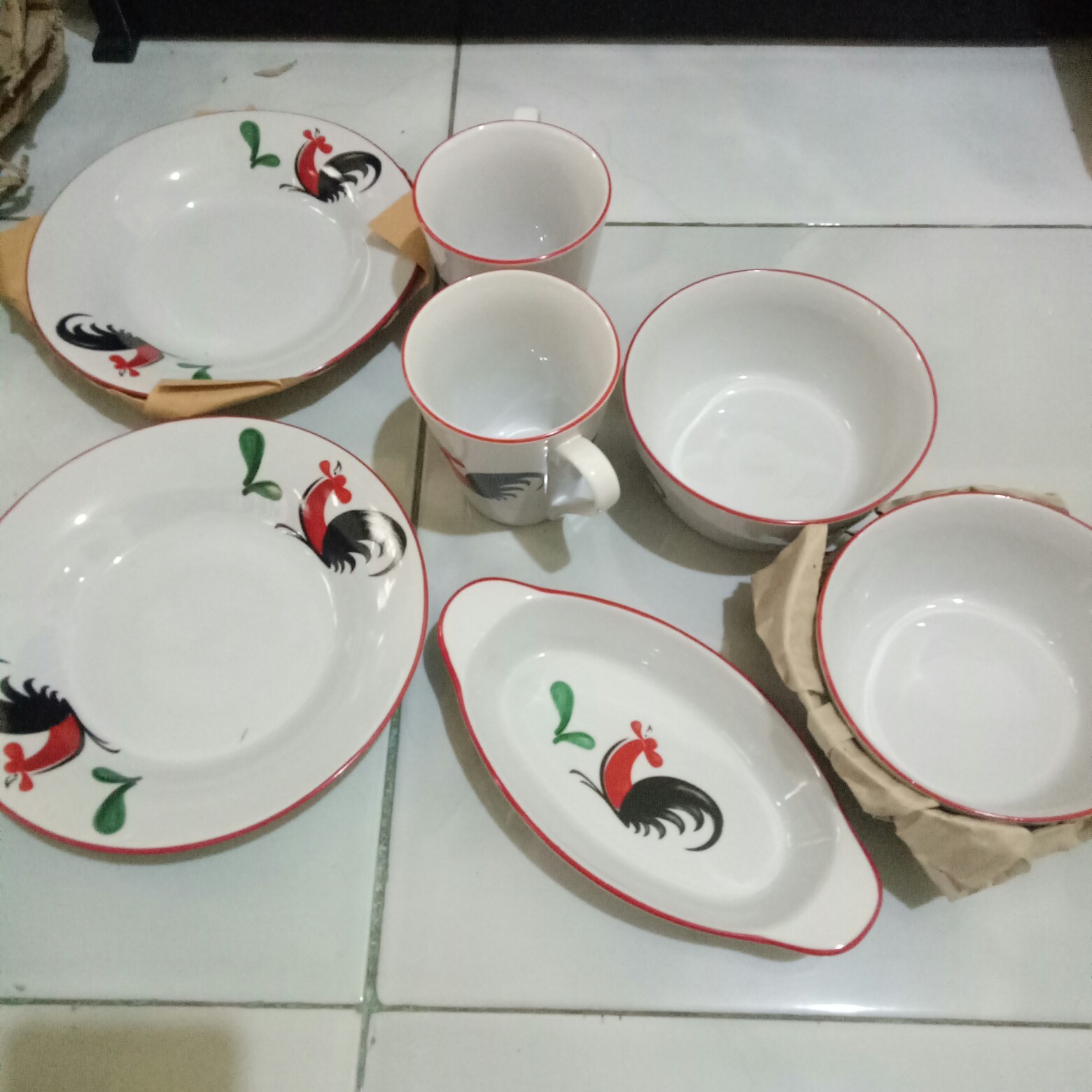 Mangkok Tegak Kopin - Ayam Jago Seri 2