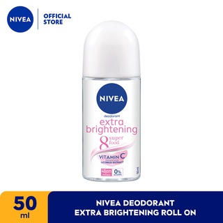 Image of NIVEA Deodorant Extra Whitening Roll On - 50 ml