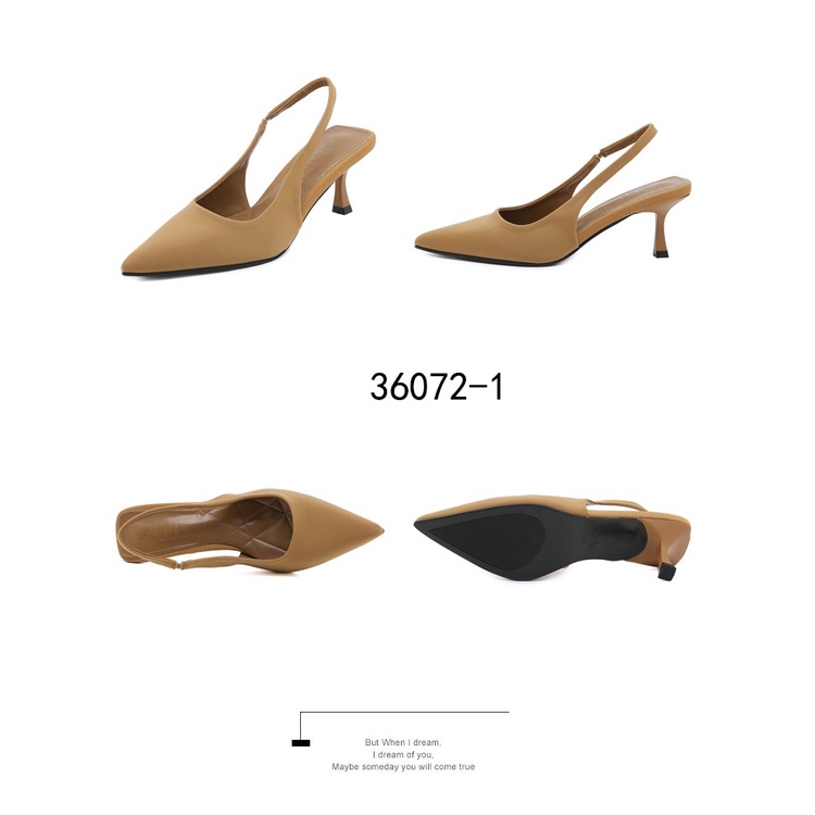 ZR Fabric Slingback Shoes #36072-1