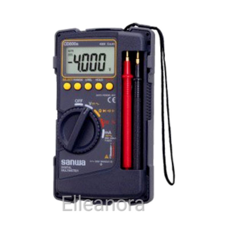 Multitester Multimeter Sanwa CD800A CD-800 A CD 800 A Original