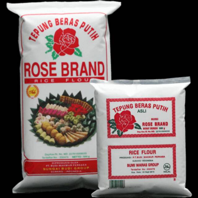 Tepung Beras Ketan Rosebrand 500 Gram Shopee Indonesia