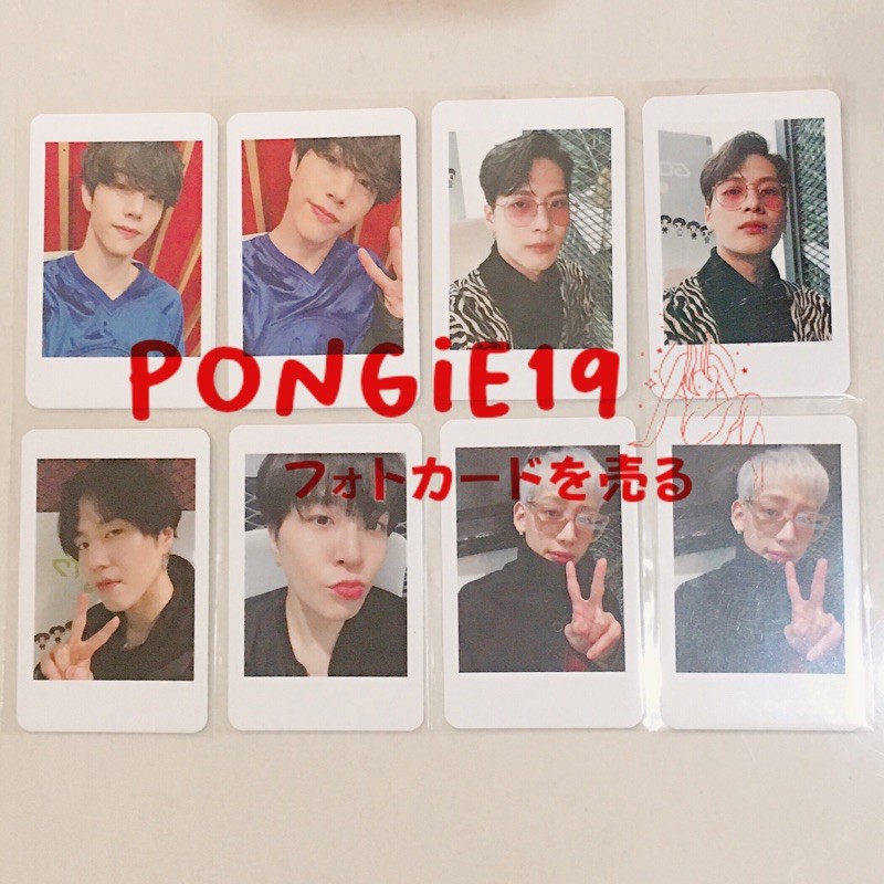 GOTOON SUMMER GOT7 BENEFIT PHOTOCARD / PC / POLAROID