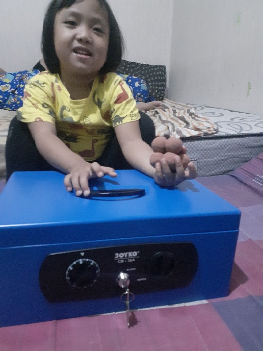 Cash Box Joyko Cb-36a Kotak Penyimpanan Uang