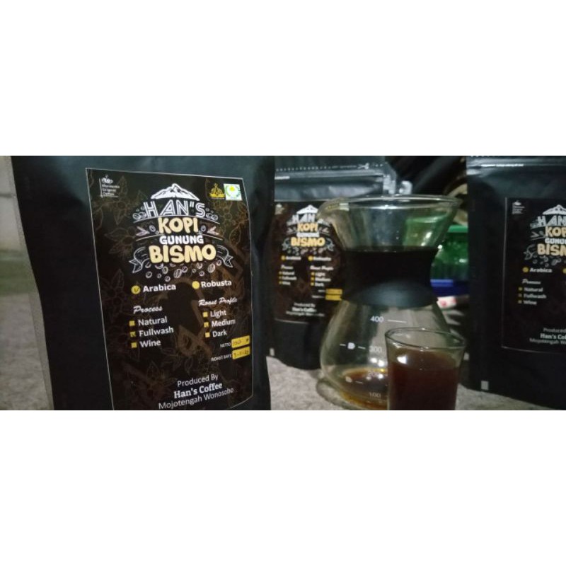 

Kopi arabica gunung bismo wonosobo