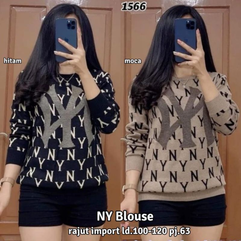 NY BLOUSE RAJUT IMPORT BY BUTIK ALVARO