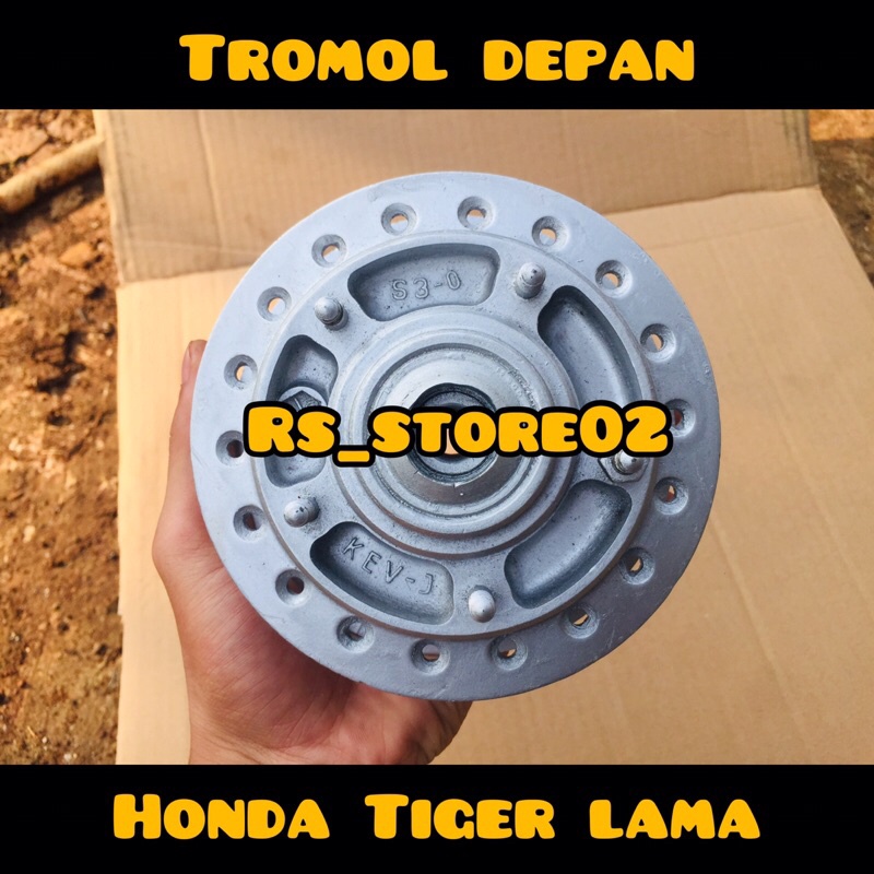 TROMOL DEPAN HONDA TIGER LAMA ORIGINAL / TROMOL DEPAN TIGER LAMA ORIGINAL