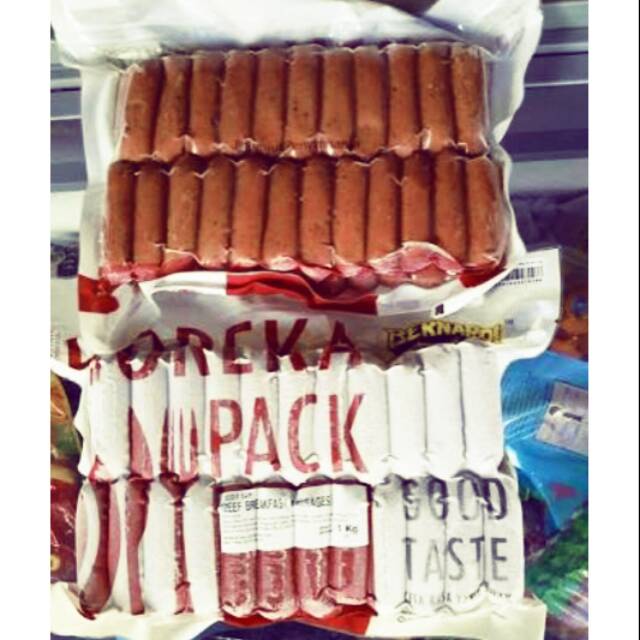 

Jual sosis bernardi 1 kg. RP 85.000