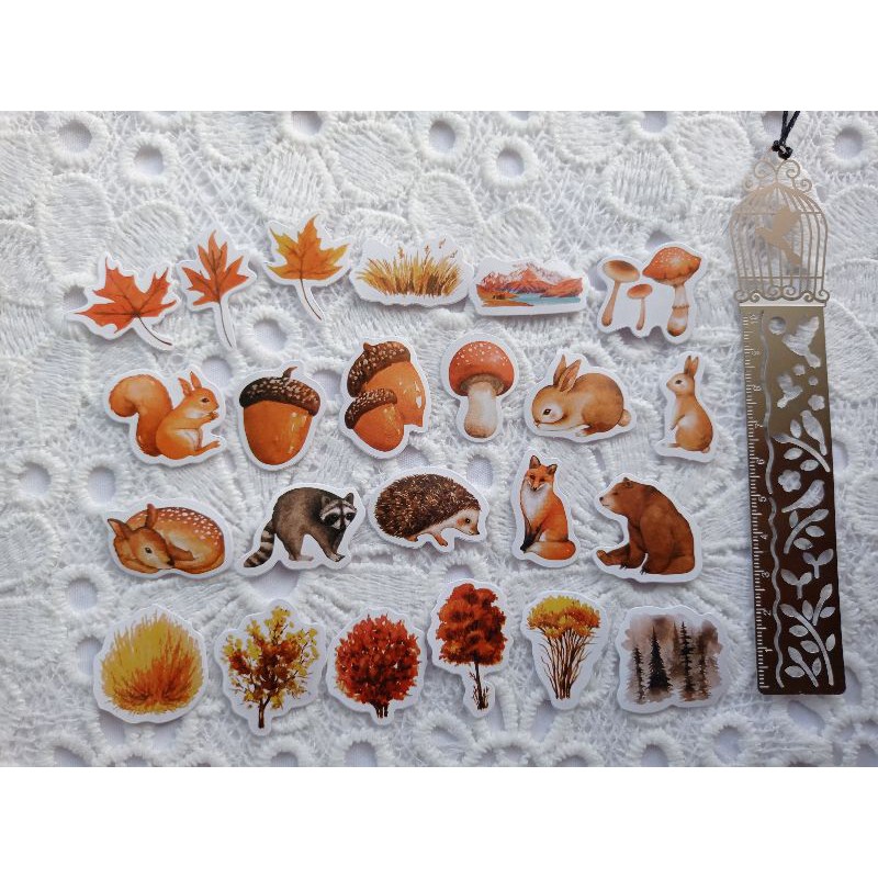 

Stiker Set MUSIM GUGUR untuk Journal / Scrapbook / Diary / DIY