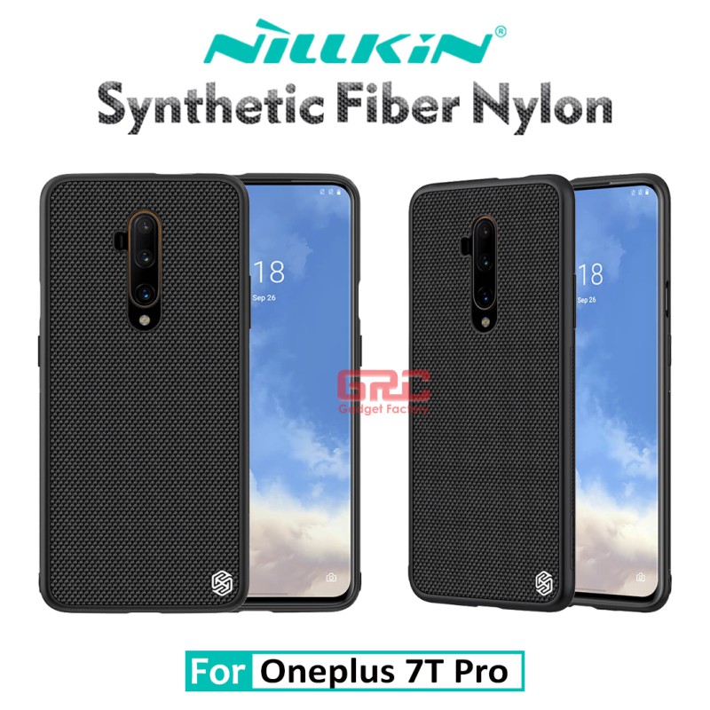 Hard Case Oneplus 7T Pro Nillkin Textured Nylon Fiber Casing Original