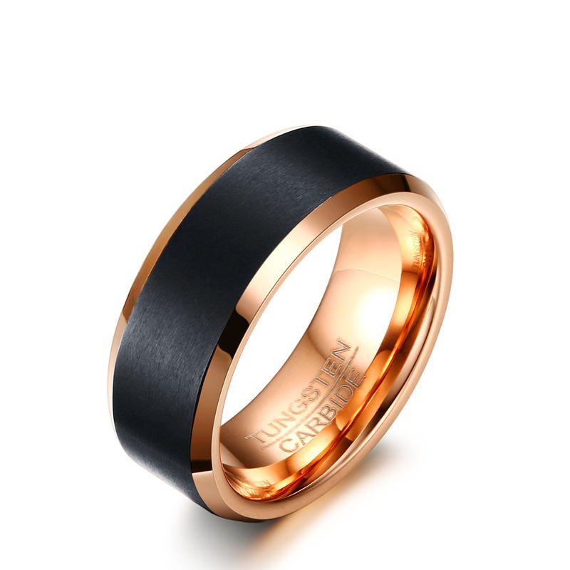 Cincin Single Pria Cowok Tungsten Carbid / Cincin nikah cowok pria Cp006 Kualitas bagus Cocok Hadiah