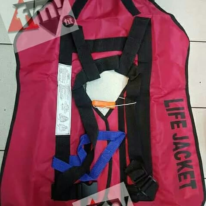 LIFE JACKET PELAMPUNG GAS CO2 otomatis alat safety inflatable co2 gas