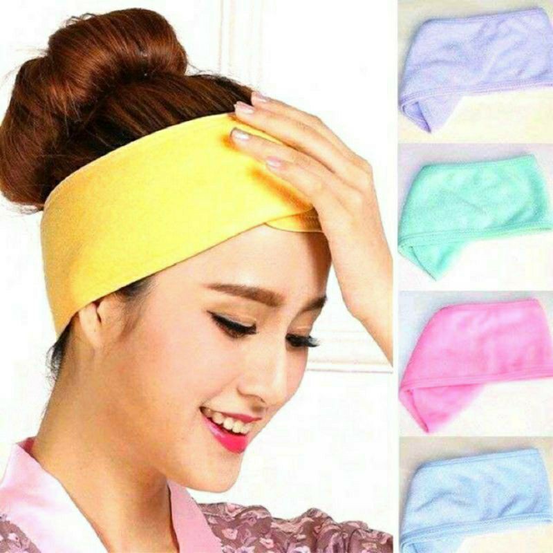❤️H_S STORE❤️Headband Mandi/Bando Facial/Headband Facial